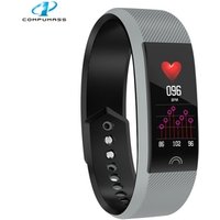 Factory wholesale stylish sport fitness led wireless smart wrist watch mobile phone android F6 smartwatch B5