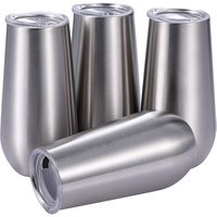 Stainless Steel Insulated Cocktail Glass Lid