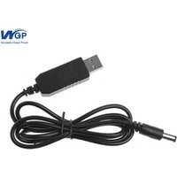 5v to 9v 12v step up audio cable dc converter USB to DC 12V transformer step up boosting cable module converter with 5.5*2.1mm