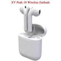 Real Battery Wireless Charging Headphones Pop-up Window BT 5.0 Realtek 6900 TWS XY Pods10 Wireless Earbuds