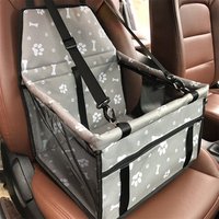 Wholesale Traveling Foldable Adjustable Dog Car Booster Seat With Safety Belt