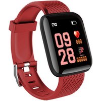 New design 116 plus smart Bracelet BT heart rate blood pressure monitoring sports 116plus Wristband