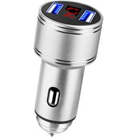 Hot Selling Digital LED Smart Dual USB Car Phone Charger Adapter in Car