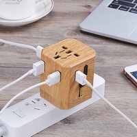 2019 New Arrival Multi Plug Travel Adaptor,Travel Universal Adapter with 4 USB Travel adapter in electrical Plugs&Sockets