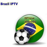 Brazil IPTV For Android TV BOX 227 Live 4000+ VOD Channels with 4K Channels IP TV Free trial 72 hours
