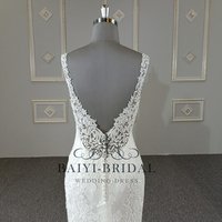 Newest Lace Mermaid Bridal Gowns Wedding Dress 2019