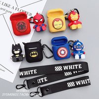 Cute cartoon Silicone Case for Air pods Silicone Wireless Earphone Case For Flypods/Freebuds2 Protect Silicone cover