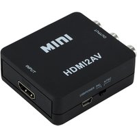 HDMI to RCA HDMI to AV 1080P HDMI to AV 3RCA CVBs Composite Video Audio Converter Adapter