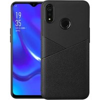 For oppo realme 3 Mobile Phone Accessories Factory In China Wholesale business Leather Case Cell Mobile Phone case