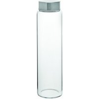 Wide mouth glass water bottle custom printed water glass bottle 1L