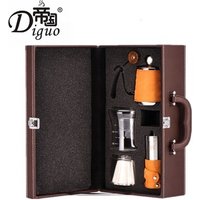 2019 Amazon Hot Sale Orange Color Pour Over Coffee Tea Maker Gift Set