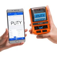 PUTY thermal portable mini machine cheap barcode printer