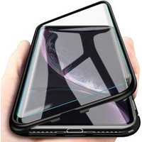 Dropshipping Magnetic case for Xiaomi redmi mi 8 lite tempered glass frame case for Redmi mi 8 lite