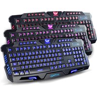 New 2019 computer keyboard colored keys rgb tablet mechanical keyboard for gamer