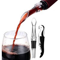 1PC Acrylic Aerating Pourer Decanter Wine Aerator Spout Pourer New Portable Wine Aerator Pourer Wine Accessories