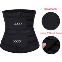 Plus Breathable Latex Waist Trainer Corset Shapewear