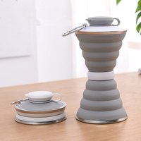 Collapsible Folding Silicon Sports Water Bottle