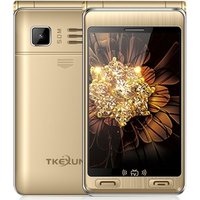 Free Sample Wholesale TKEXUN G10 Plus Flip Phone, Dual Screen smartphone 7500mAh Battery