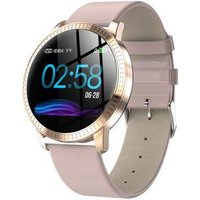 STRYVE Smart Watch 2019 CF18 Waterproof 1.22 Inch Blood Pressure Monitoring Metal Strap Multi Sport Modes SmartWatch Women Band