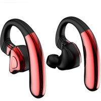 high performance TWS wireless earphone bilateral 120mAh big battery ear-hook sport blue tooth headset