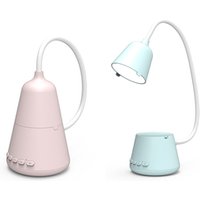 2 in 1 Night Bedroom Bendable LED Lamp Wireless Speaker for Kids Students Teacher