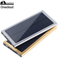 Portable mobile phone accessories 10000mah solar mobile phone charger power bank slim