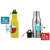 Insulated Beer Bottle Cooler Integrated Bottle Opener