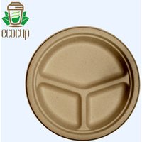 Compostable Bagasse Tableware Cake Plates