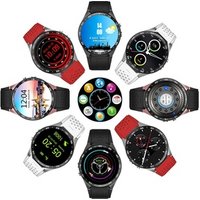 Heart rate monitor 3G Android GPS Caller ID display SMS Google Play Kingwear Kw88 Smartwatch WiFI