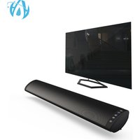 Best Wall Mount Tabletop 3D Surround 2.0CH 20W Speaker New Wireless Portable RCA Optical TV Soundbar with Remote Control