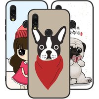 Soft TPU Hard Case Phone For Xiaomi Redmi 7 note 7 note 7 pro Black shark 2 9SE Go back cover