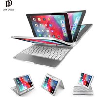 DUX DUCIS Wireless Keyboard Case for iPad Air 3 2019 Flip Keyboard Tablet Cover for iPad Pro 10.5 2017 with Pencil Holder