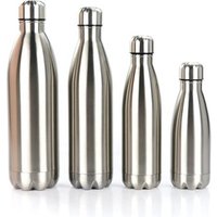 New Coke cola bottle insulation mug double vacuum 304 stainless steel outdoor sports bottle drinking water cup Custom logo
