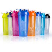 Plastic Gym Fitness Protein Shaker Bottle