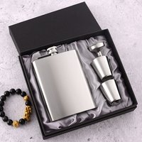 Stainless Steel Hip Flask Gift Box