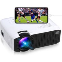2019 Hot Selling LED Projector E400S, Cell phone Projector support mobile phones wireless/wired mirroring 1080P Full HD