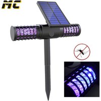 Outdoor Solar & USB Rechargeable Electronic Mosquito Killer Lamp