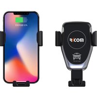 car holder Wireless Charger,auto Sensing Wireless Car Charger, Air Vent Automatic Clamping Wireless Charger