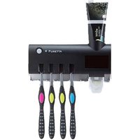 Wireless Design Wall Mounted Toothbrush Holder with LED UV Light Sterilization Function