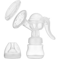 Portable Silicone Manual Breast Pump Adjustable Suction
