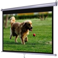 84 Inch RGlass Beaded Projection Pull Down Auto Lock Projector Screen