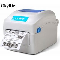 OkyRie Thermal Transfer Sticker Barcode Shipping Label Printer 4x6 Mini Portable Digital Bluetooth Label Printer