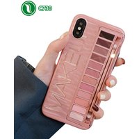 Silicone cell phone case for iPhone XS max case soft TPU custom eye shadow box imd phone case for iphone 6 6S 8 X XR