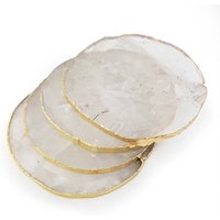 Quality Assurance pink quartz coasters for cup