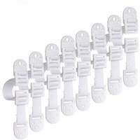 Anti-tip Furniture And Tv Straps - Baby Safety Straps Kit -wAll Mounting Hardware Included For Furniture