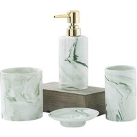Ceramic Bathroom Accessories Set – 4 Pieces