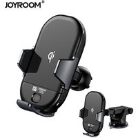 Joyroom 2 in 1 infrared induction phone dashboard air vent wireless phone charger car holder