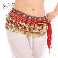 Belly Dance Hip Scarf 228 Coins
