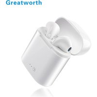 Factory Mini Wireless wireless V4.2 TWS i7S i9 i11 i13 Pair Headphones sport earphone With Charging Case