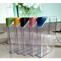 Flat A5 Notebook Style BPA Free Water Bottle